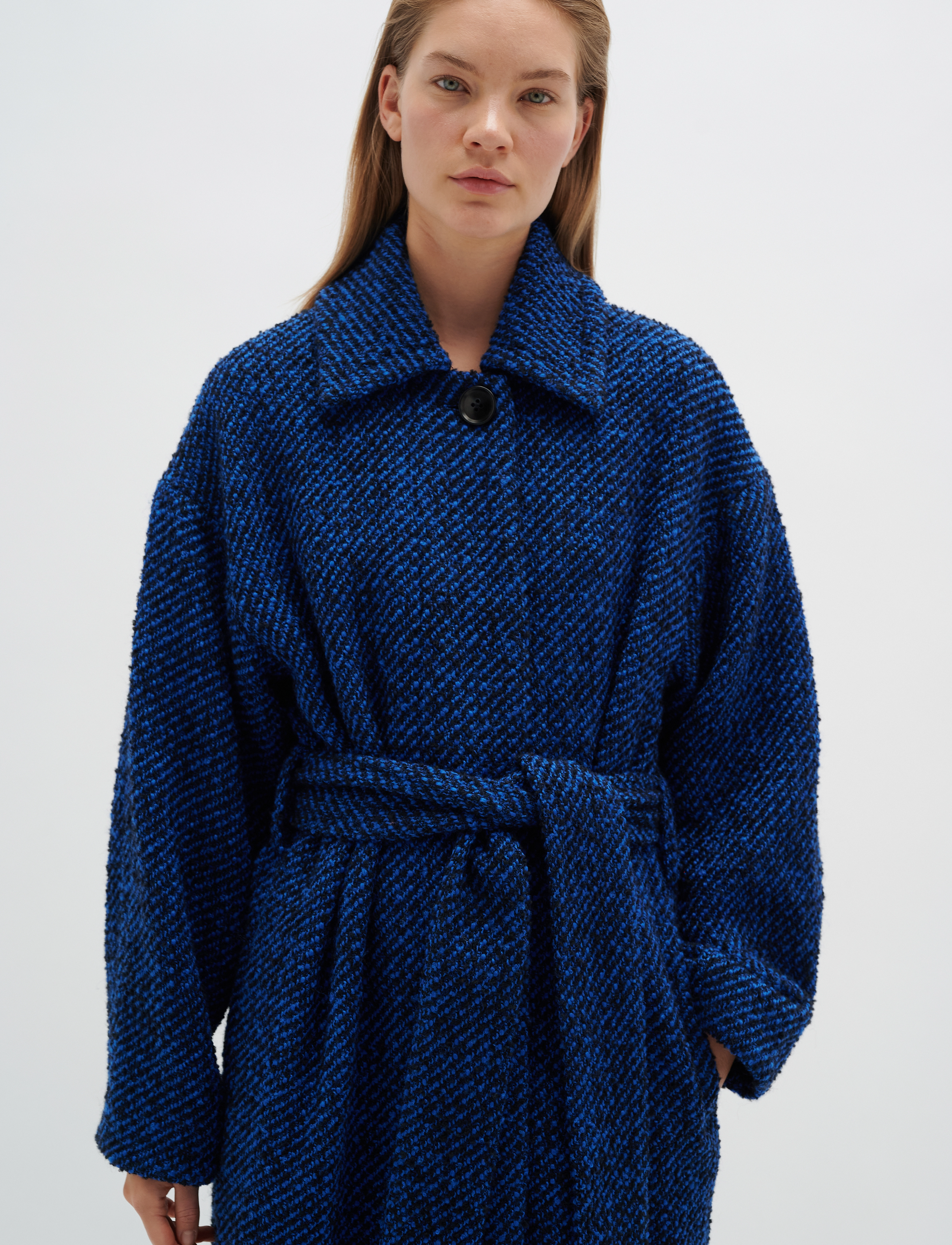 InWear - PhebaIW Coat - black / blue - 3