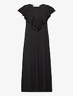 KasialIW Midi Dress - BLACK