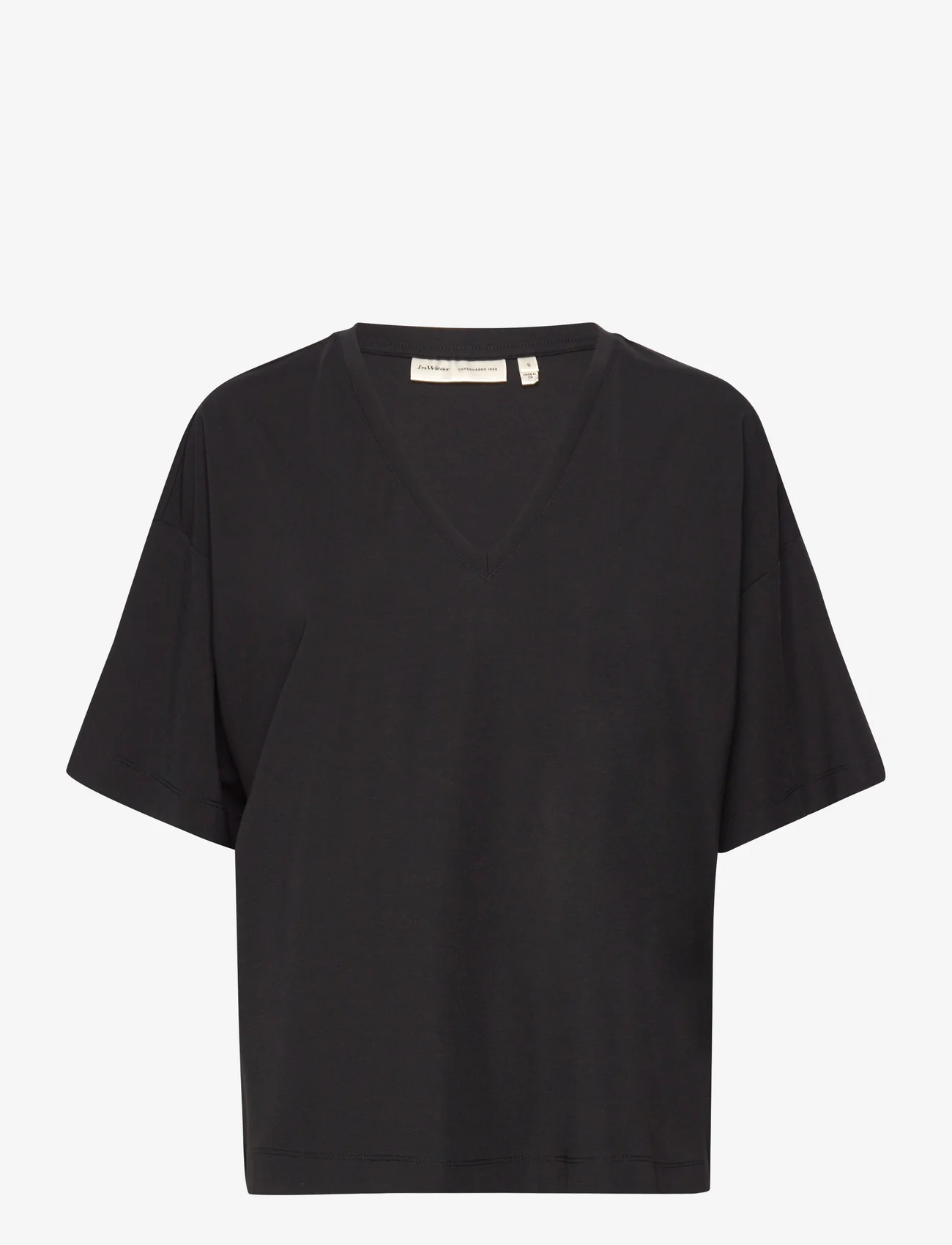 InWear - KasiaIW Tshirt - t-shirts - black - 0