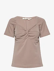 InWear - KainoaIW Top - marškinėliai - mocha grey - 0