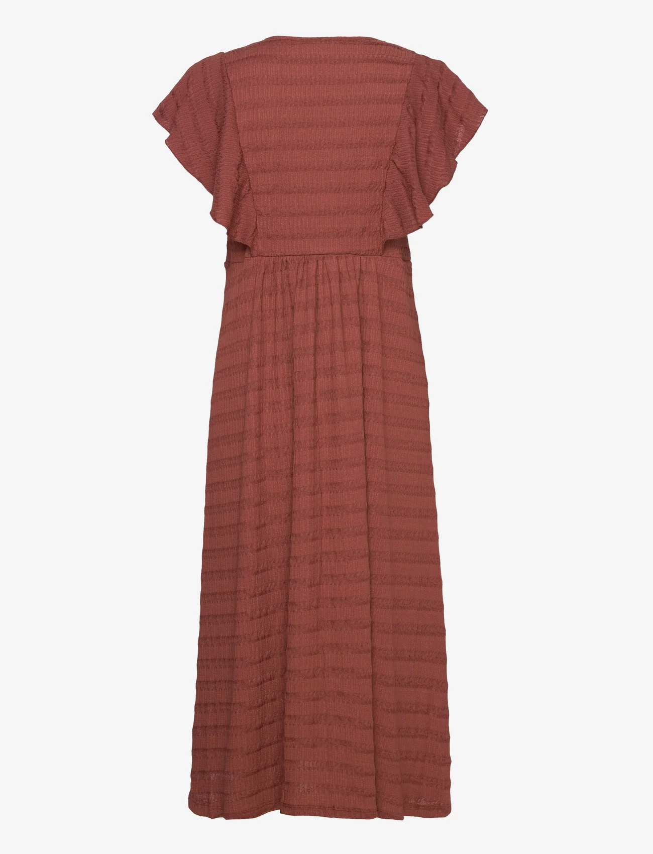 InWear - KahloIW Dress - midi dresses - cherry mahogany - 1