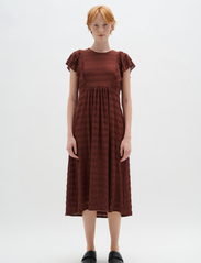 InWear - KahloIW Dress - midi dresses - cherry mahogany - 2