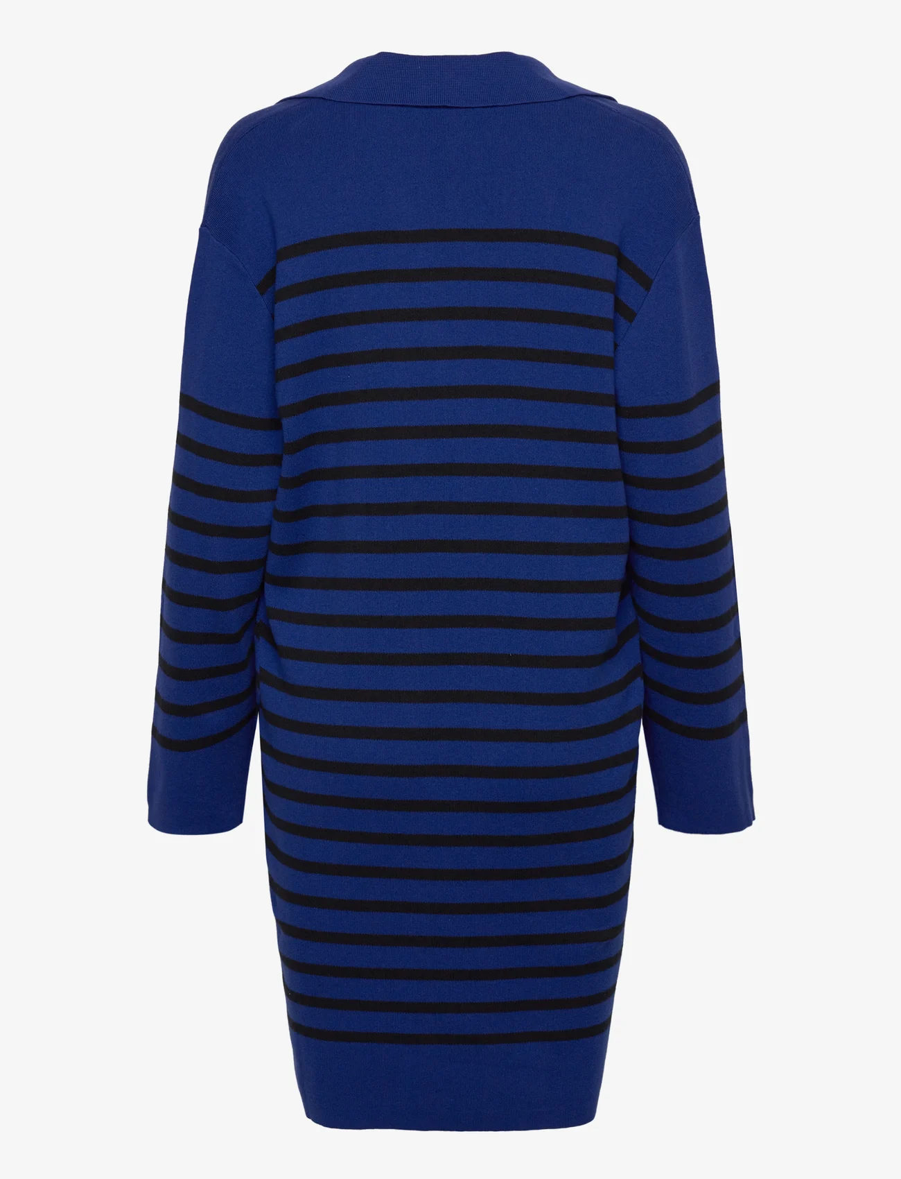 InWear - RopaIW Dress - sukienki dzianinowe - blue / black - 1