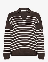 InWear - RopaIW Pullover - trøjer - brown / white - 0