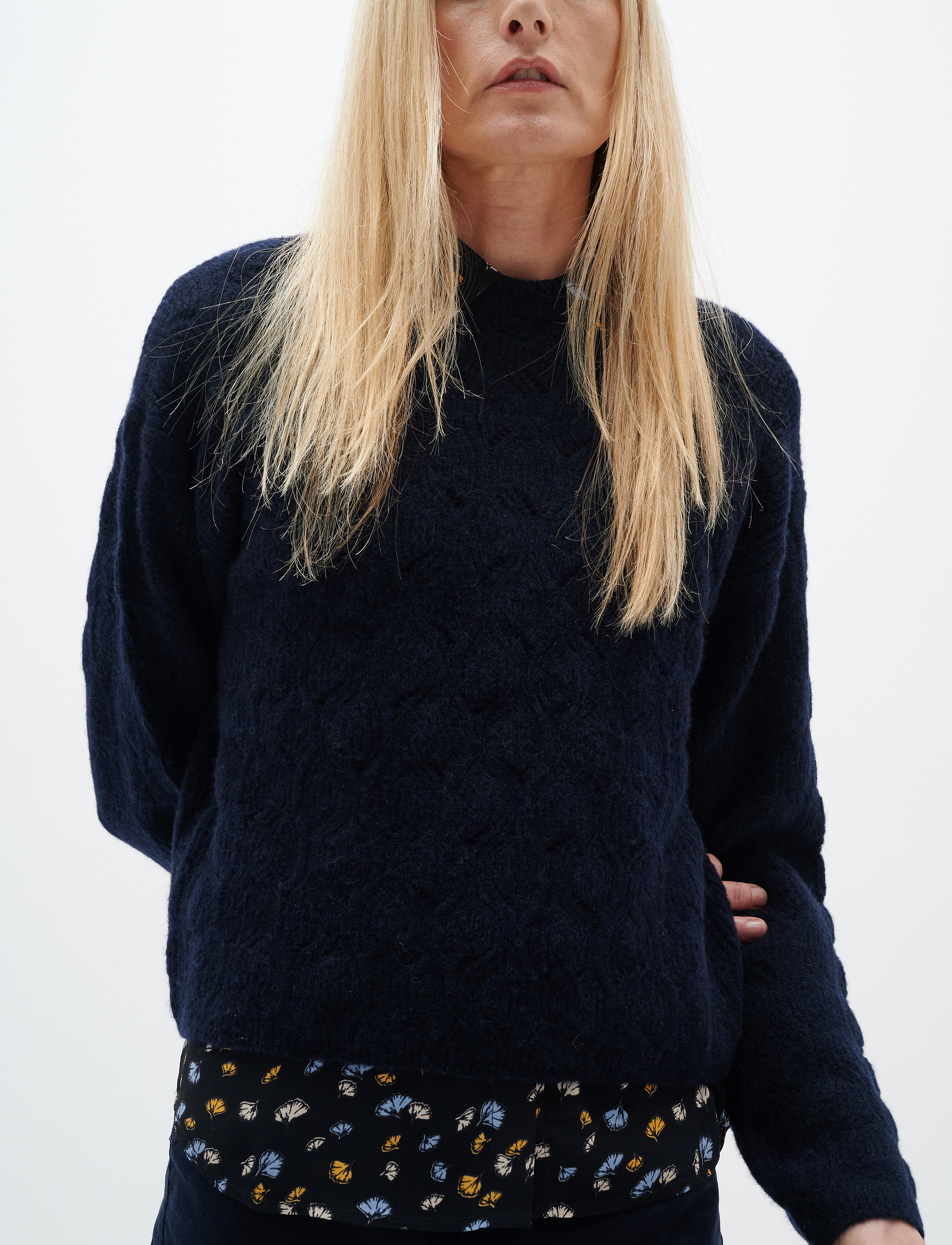 InWear - RodasIW Pullover - mazarine blue melange - 2