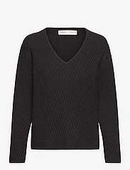 InWear - RumerIW V-neck Pullover - gebreide truien - black - 0