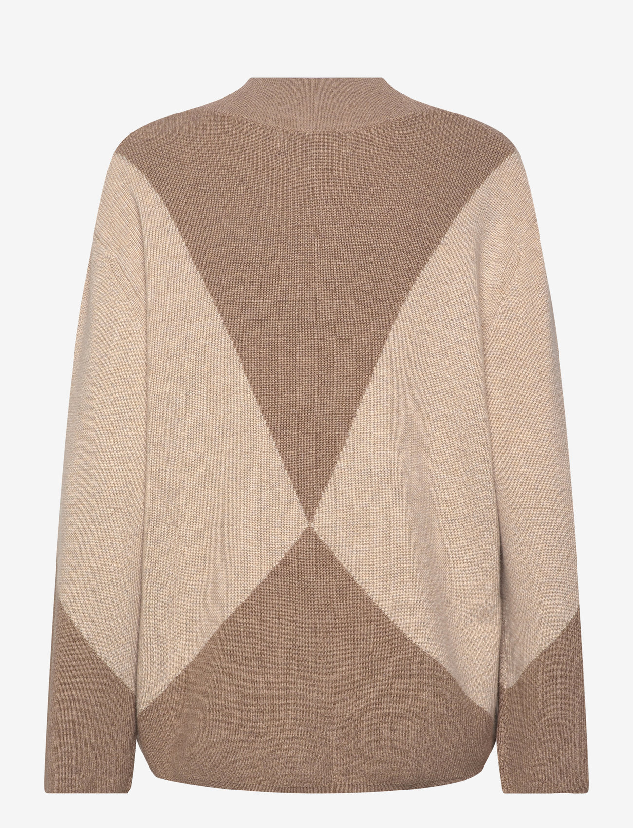 InWear - RudiIW Intarsia Pullover - sandy grey melange/haze - 1