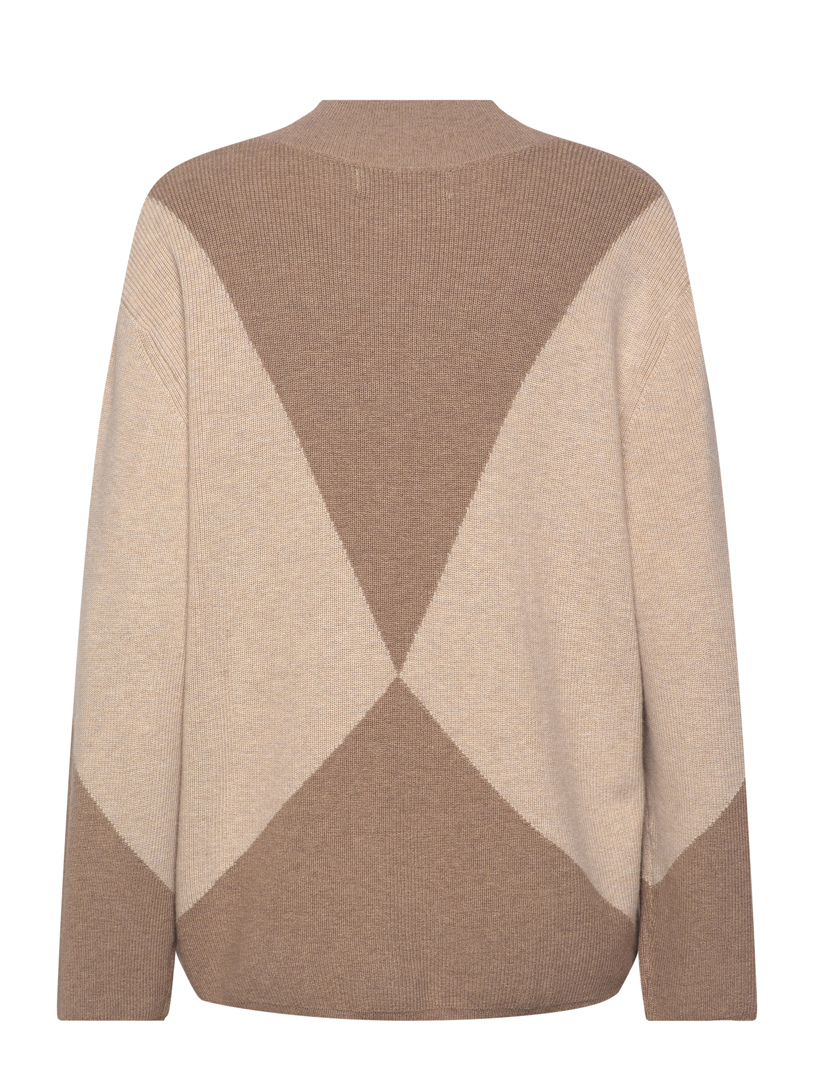 InWear - RudiIW Intarsia Pullover - sandy grey melange/haze - 1