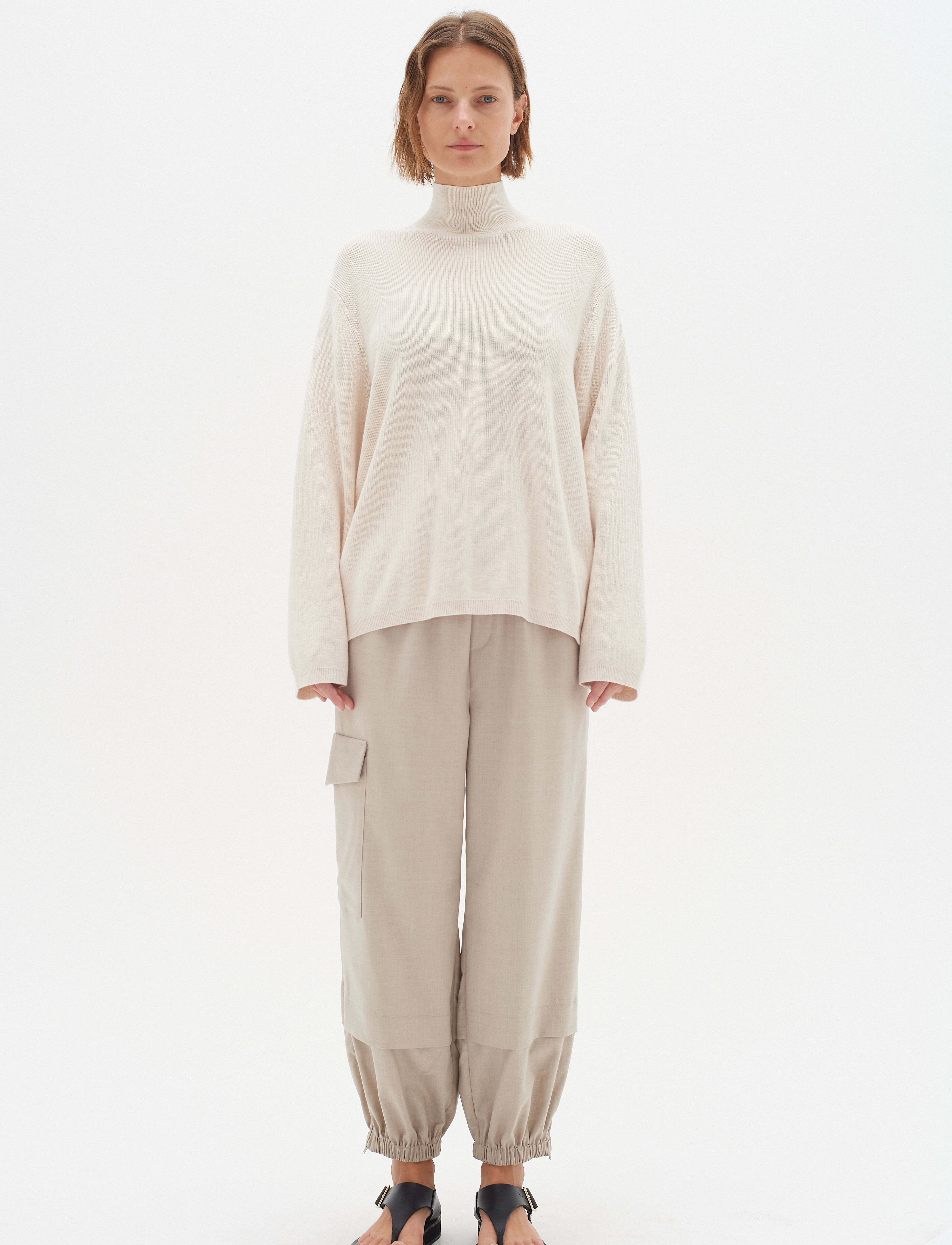 InWear - RudiIW Open Back Pullover - french oak melange - 3