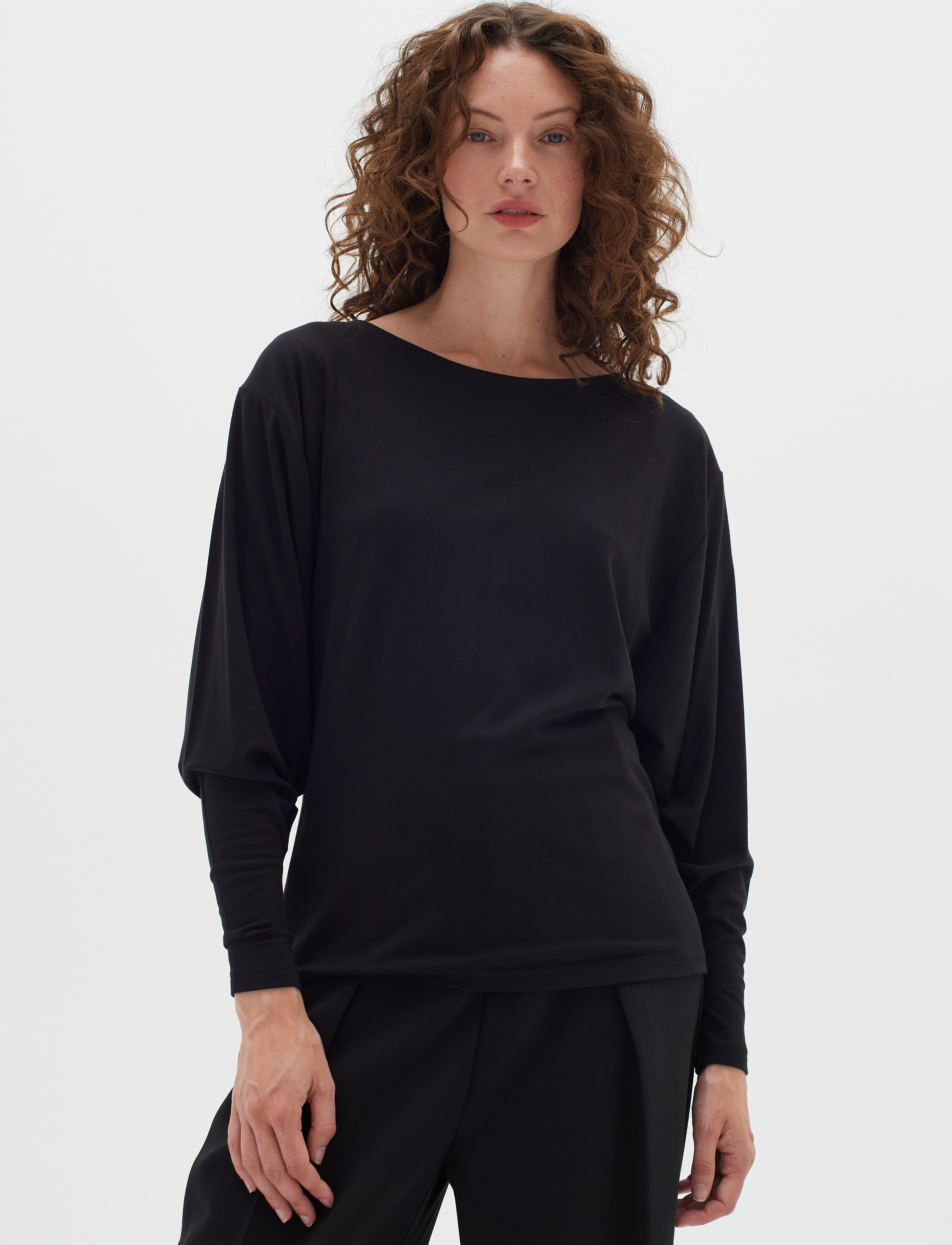 InWear - GrinnyIW Top - langærmede bluser - black - 4