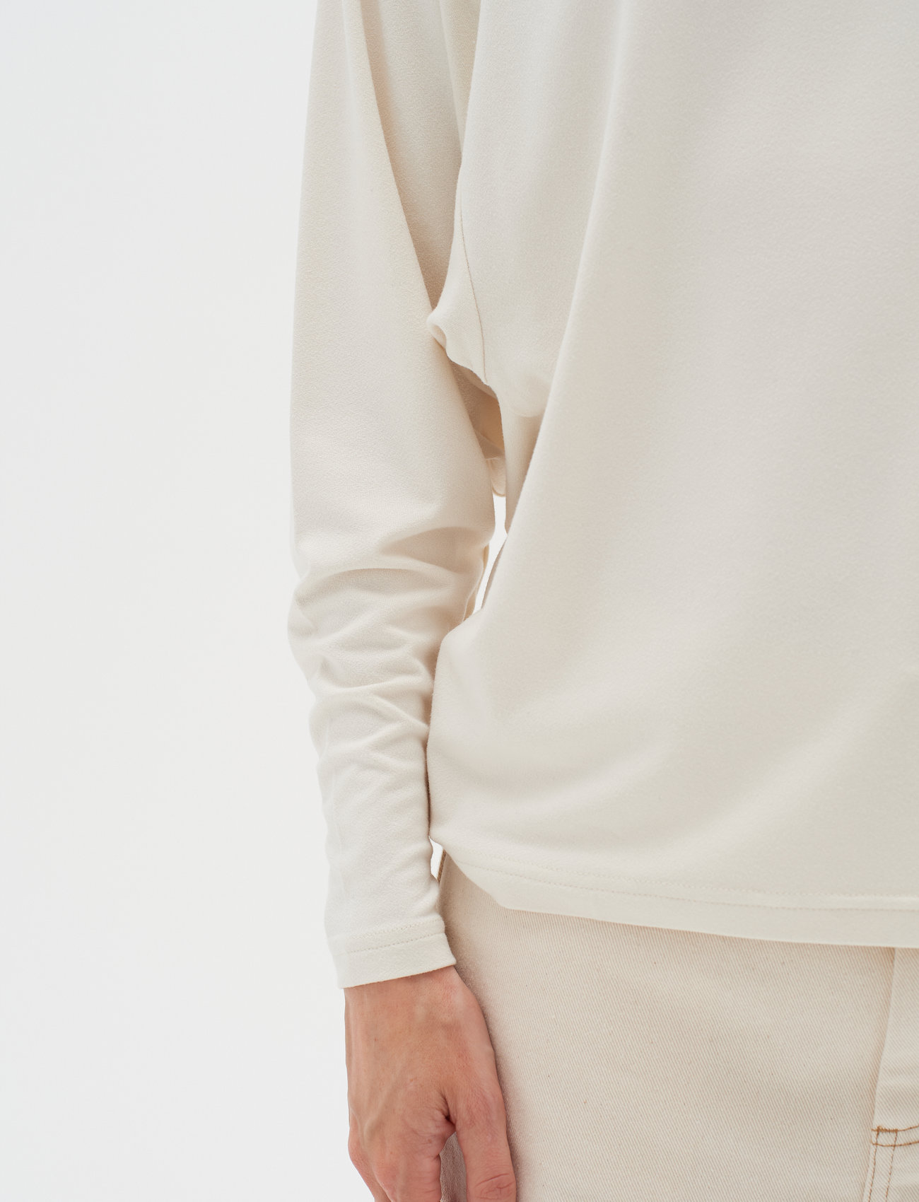 InWear - GrinnyIW Top - long-sleeved blouses - vanilla - 1