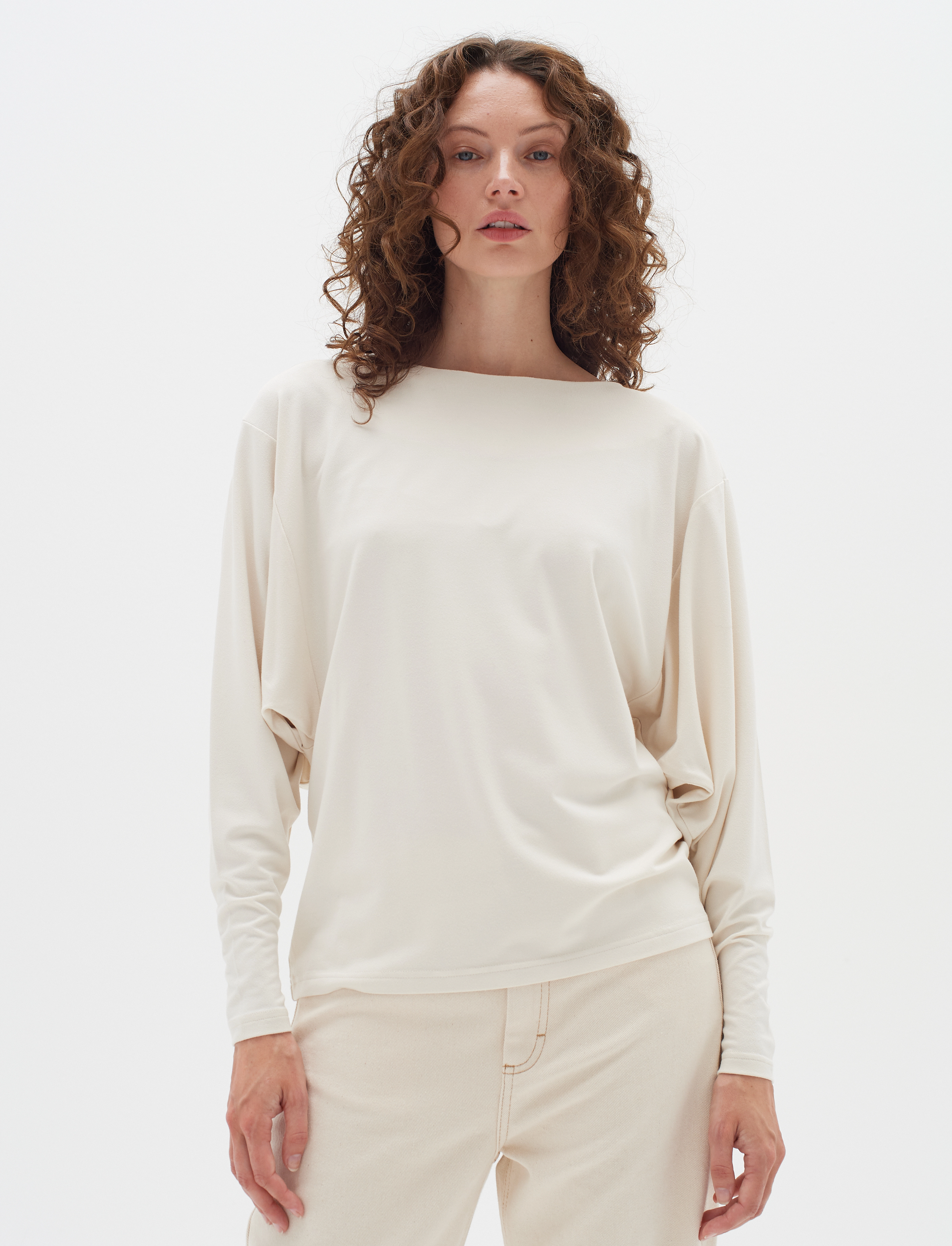InWear - GrinnyIW Top - langærmede bluser - vanilla - 4