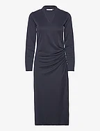 GraysenIW Wrap Dress - MARINE BLUE