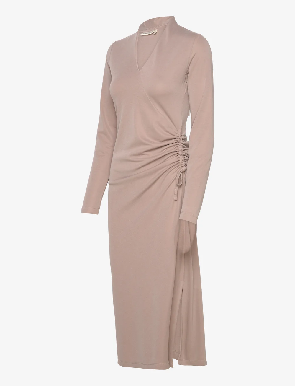 Mocha wrap dress clearance