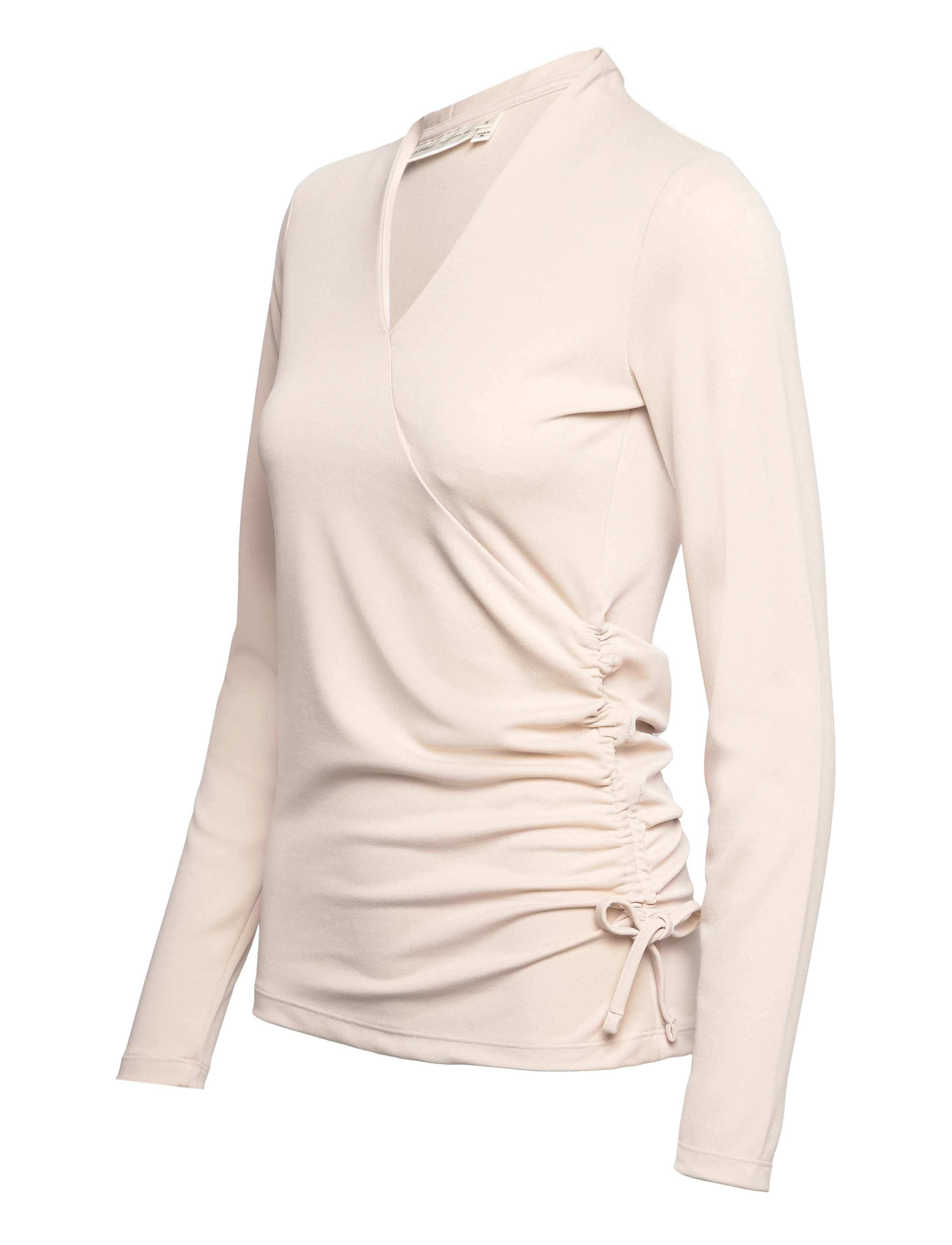 InWear - GraysenIW Wrap Top - t-shirt & tops - french oak - 3