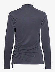 InWear - GraysenIW Wrap Top - t-shirts & topper - marine blue - 1