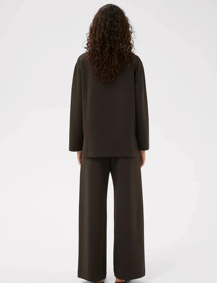 InWear - GincentIW Crewneck - striktrøjer - chocolate brown - 4