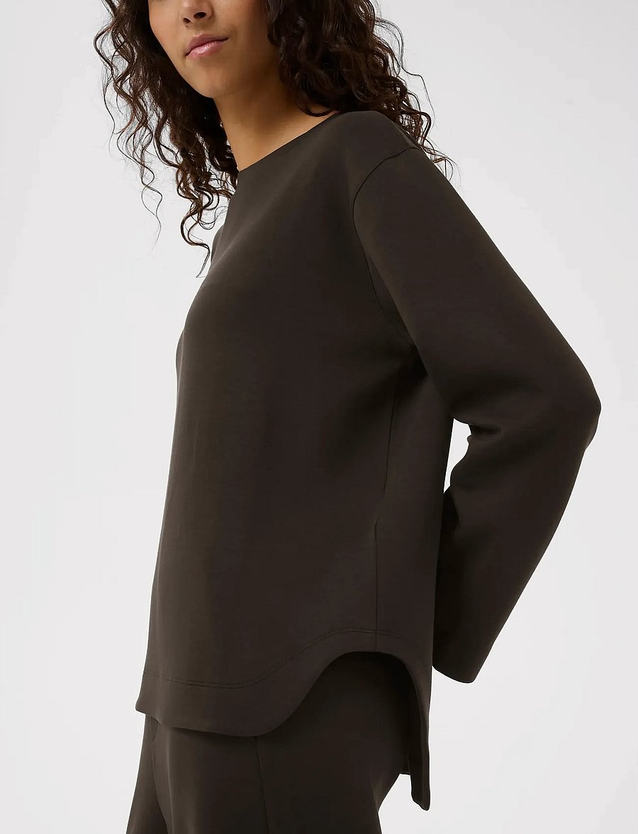 InWear - GincentIW Crewneck - striktrøjer - chocolate brown - 5