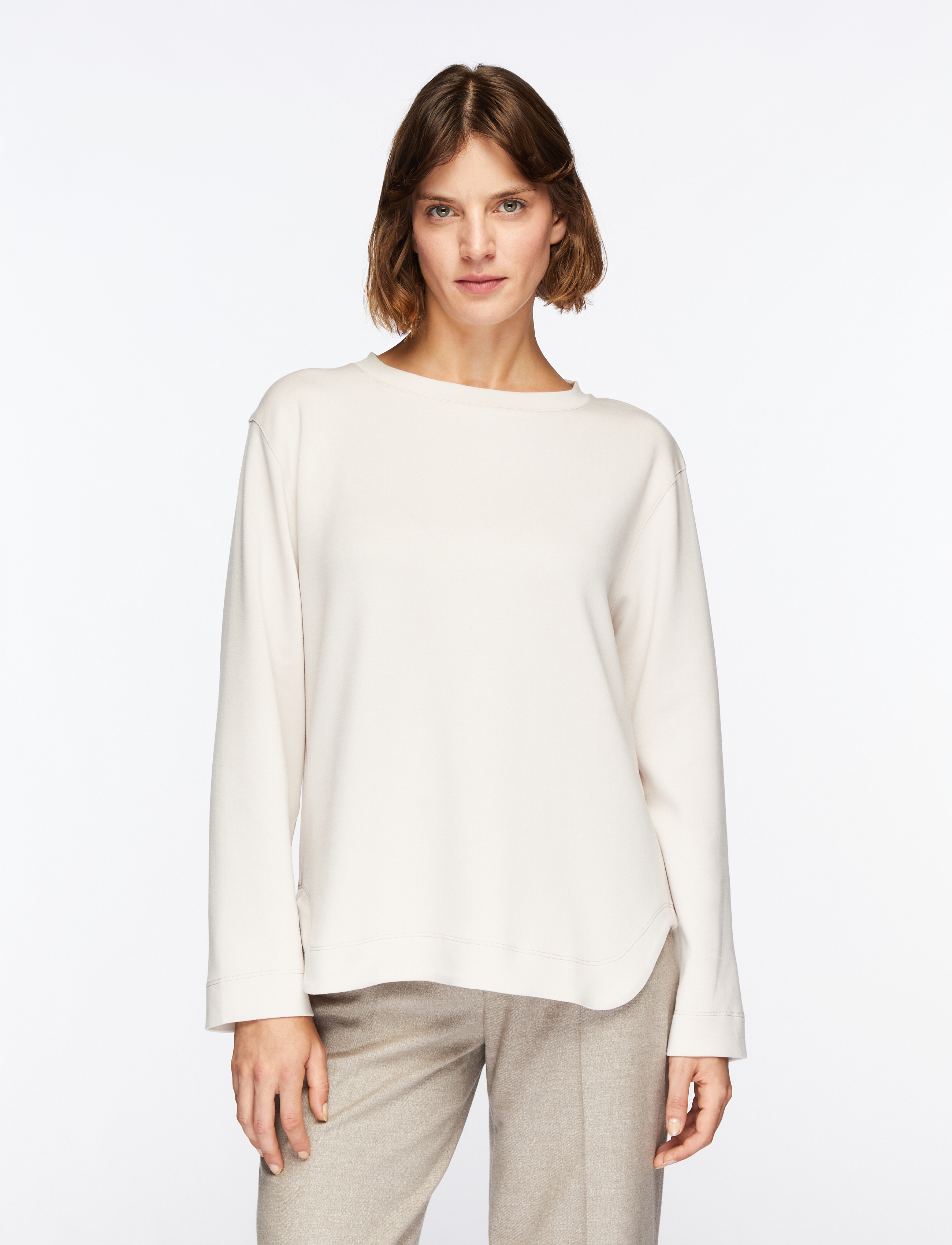 InWear GincentIW Crewneck - Strickmode - HAZE / cream
