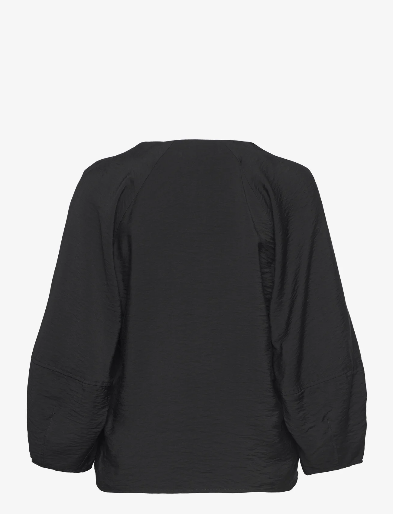 InWear - NaomiIW Blouse - short-sleeved blouses - black - 1