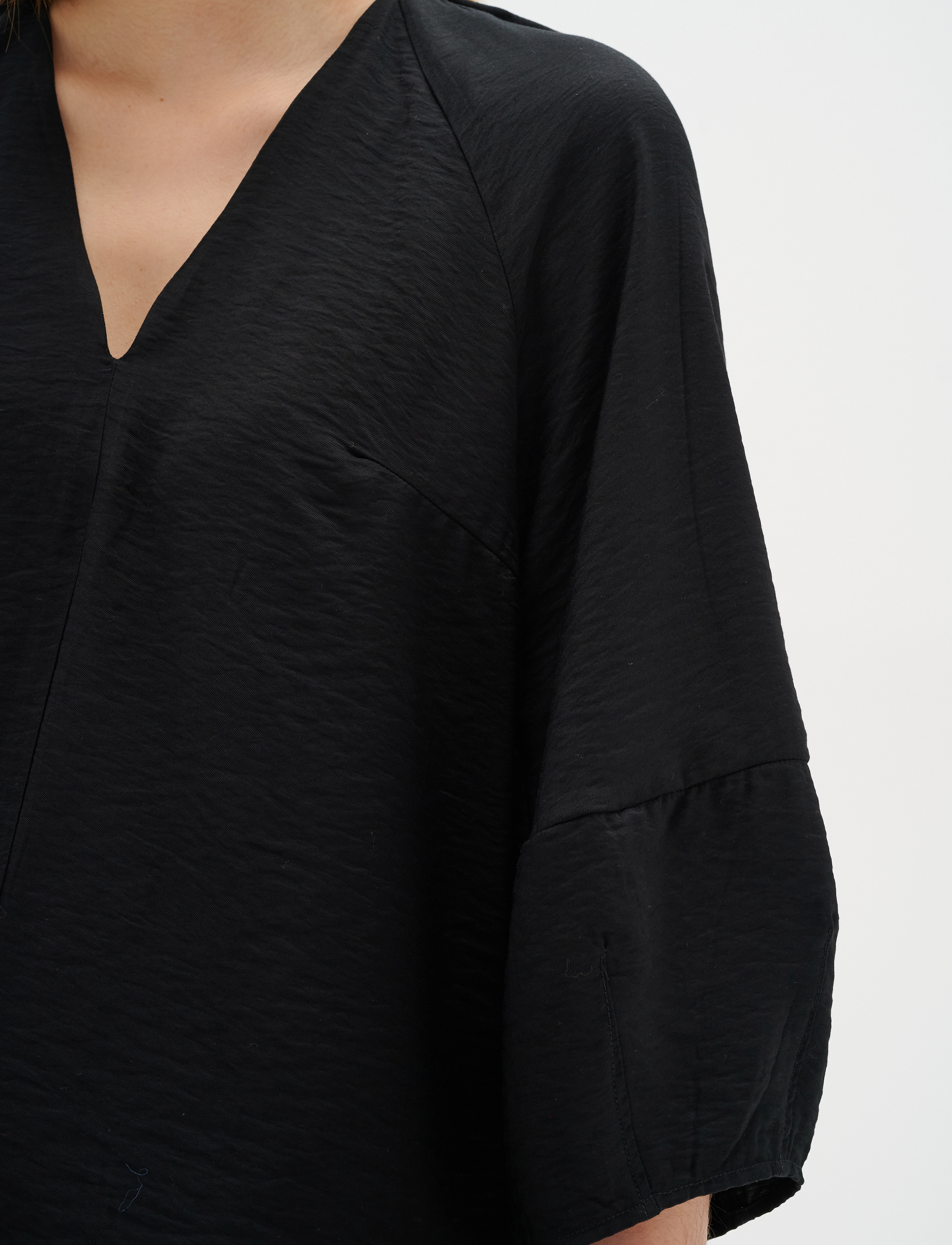 InWear - NaomiIW Blouse - kurzämlige blusen - black - 5