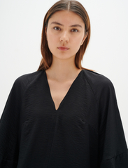 InWear - NaomiIW Blouse - short-sleeved blouses - black - 6