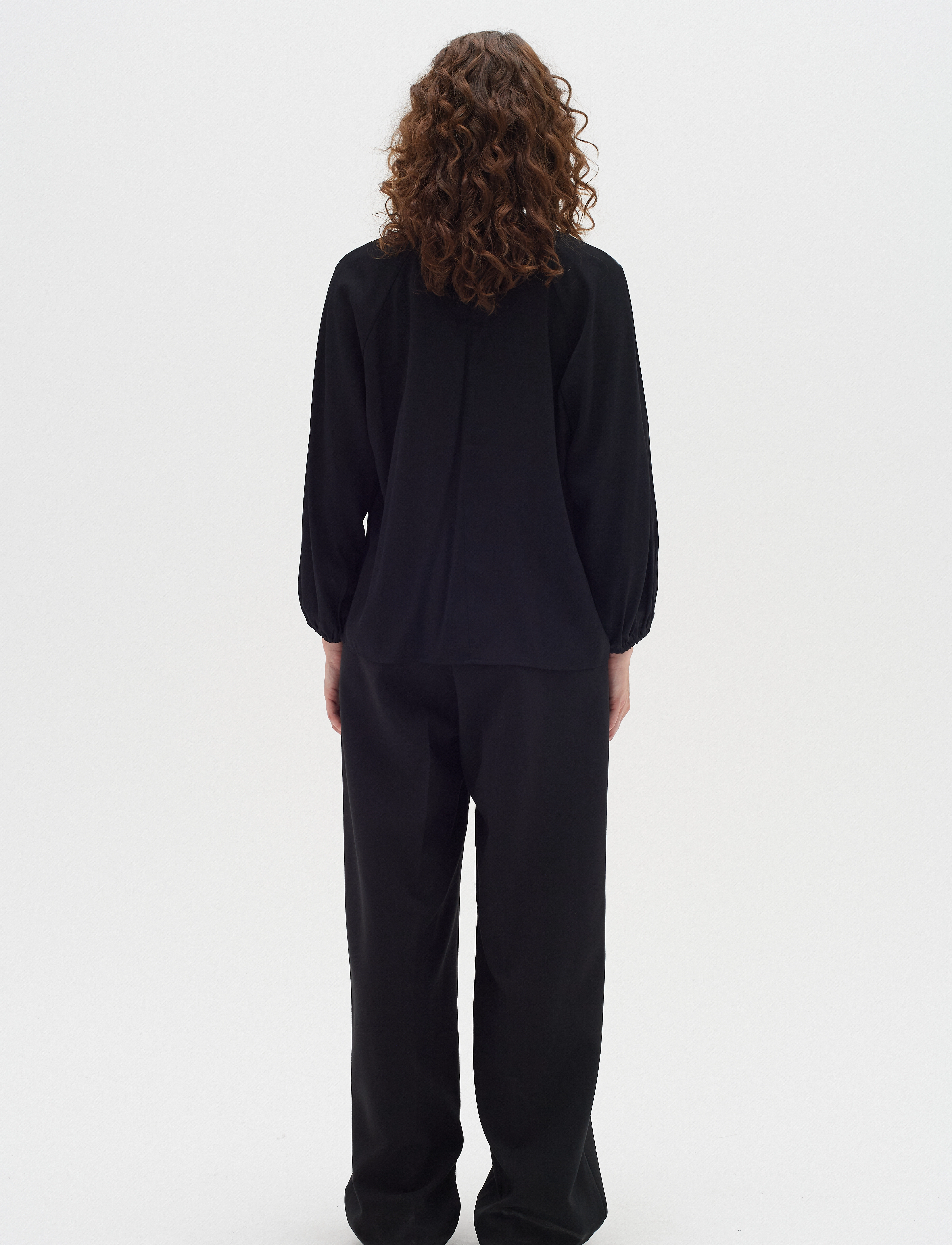 InWear - NixieIW Blouse - pikkade varrukatega pluusid - black - 3
