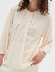 InWear - NixieIW Blouse - long-sleeved blouses - whisper white - 2