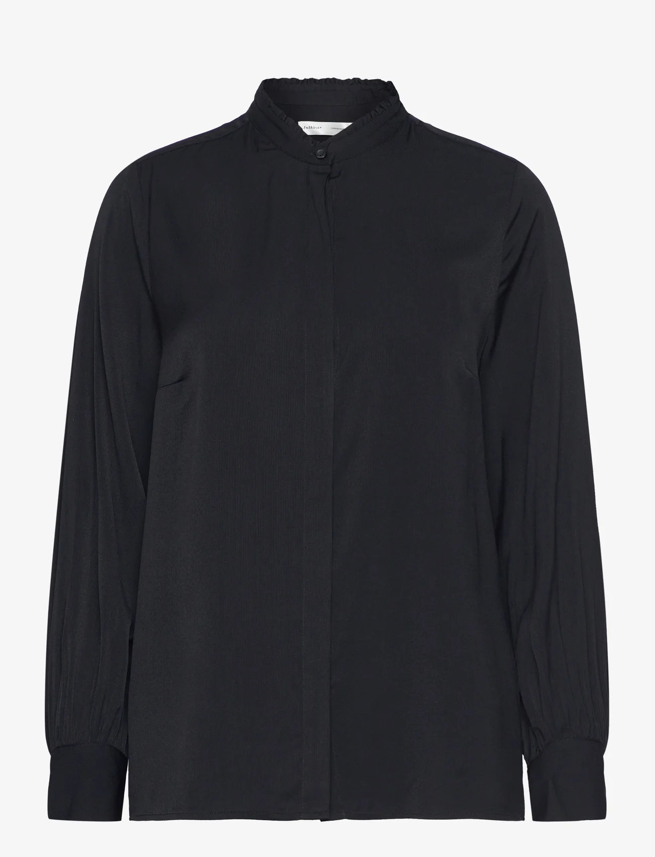 InWear - NixieIW Shirt - langærmede skjorter - black - 0