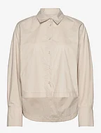 NeolaIW Cropped Shirt - FRENCH OAK