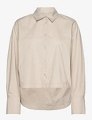 InWear - NeolaIW Cropped Shirt - long-sleeved shirts - french oak - 0