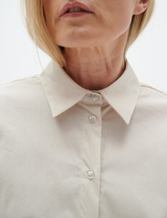 InWear - NeolaIW Cropped Shirt - long-sleeved shirts - french oak - 5
