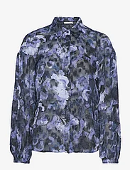 InWear - NisiraIW Shirt - pitkähihaiset paidat - blue marble flower - 0
