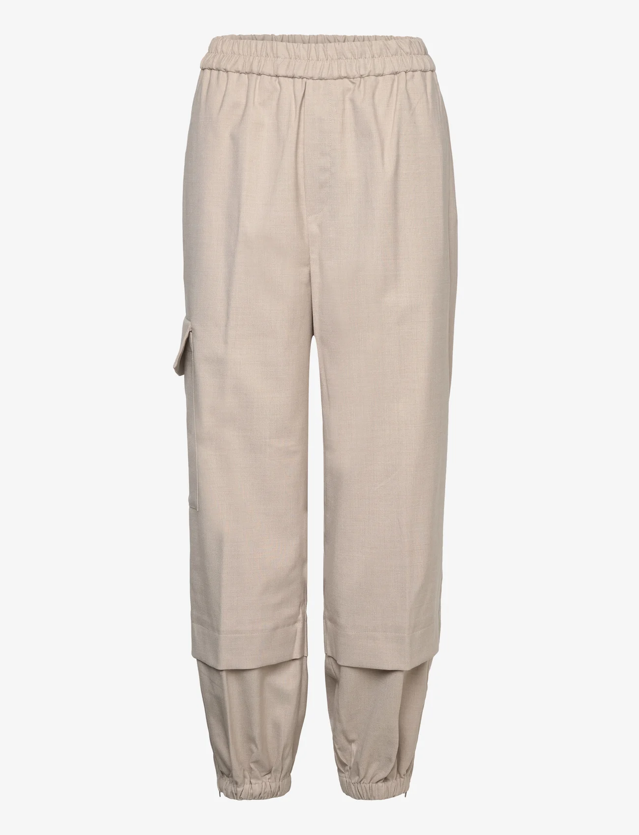 InWear - WaiIW Cargo Pant - cargo pants - mocha grey melange - 0