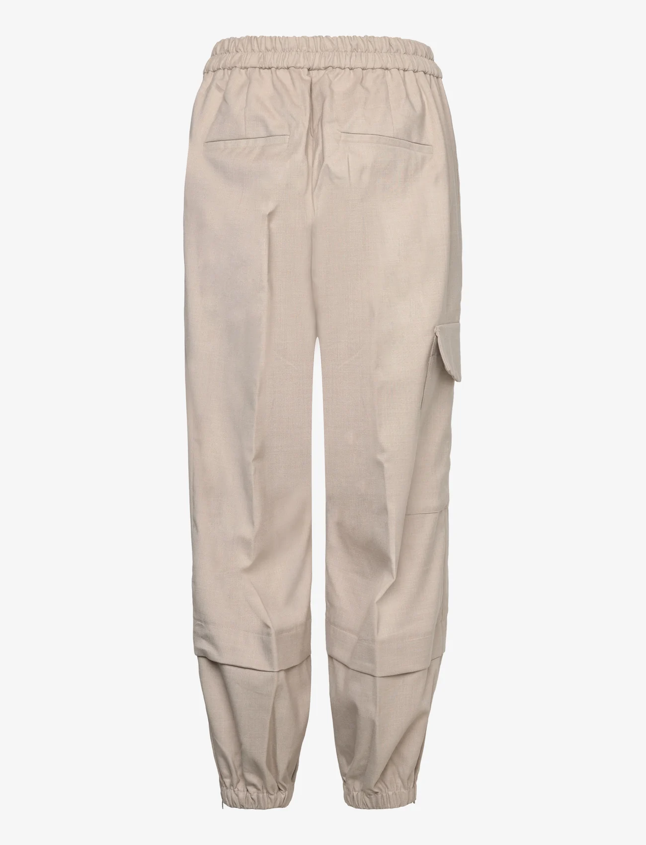 InWear - WaiIW Cargo Pant - cargo pants - mocha grey melange - 1