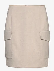 InWear - WaiIW Skirt - short skirts - mocha grey melange - 0