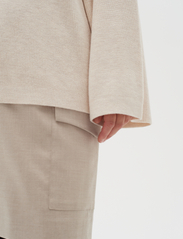 InWear - WaiIW Skirt - trumpi sijonai - mocha grey melange - 6