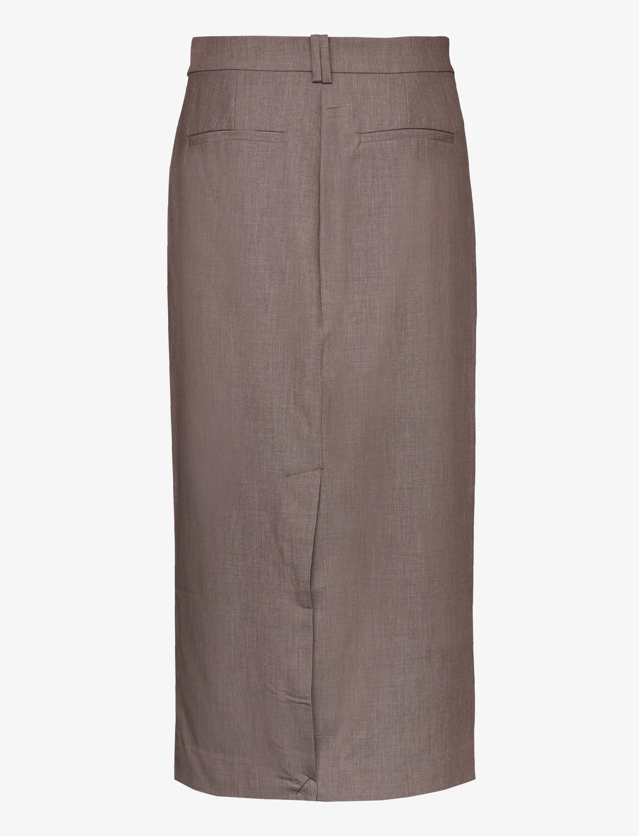 InWear - NaxaIW Skirt - midi kjolar - americano melange - 1
