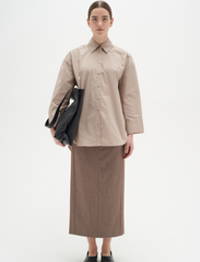 InWear - NaxaIW Skirt - midi kjolar - americano melange - 3