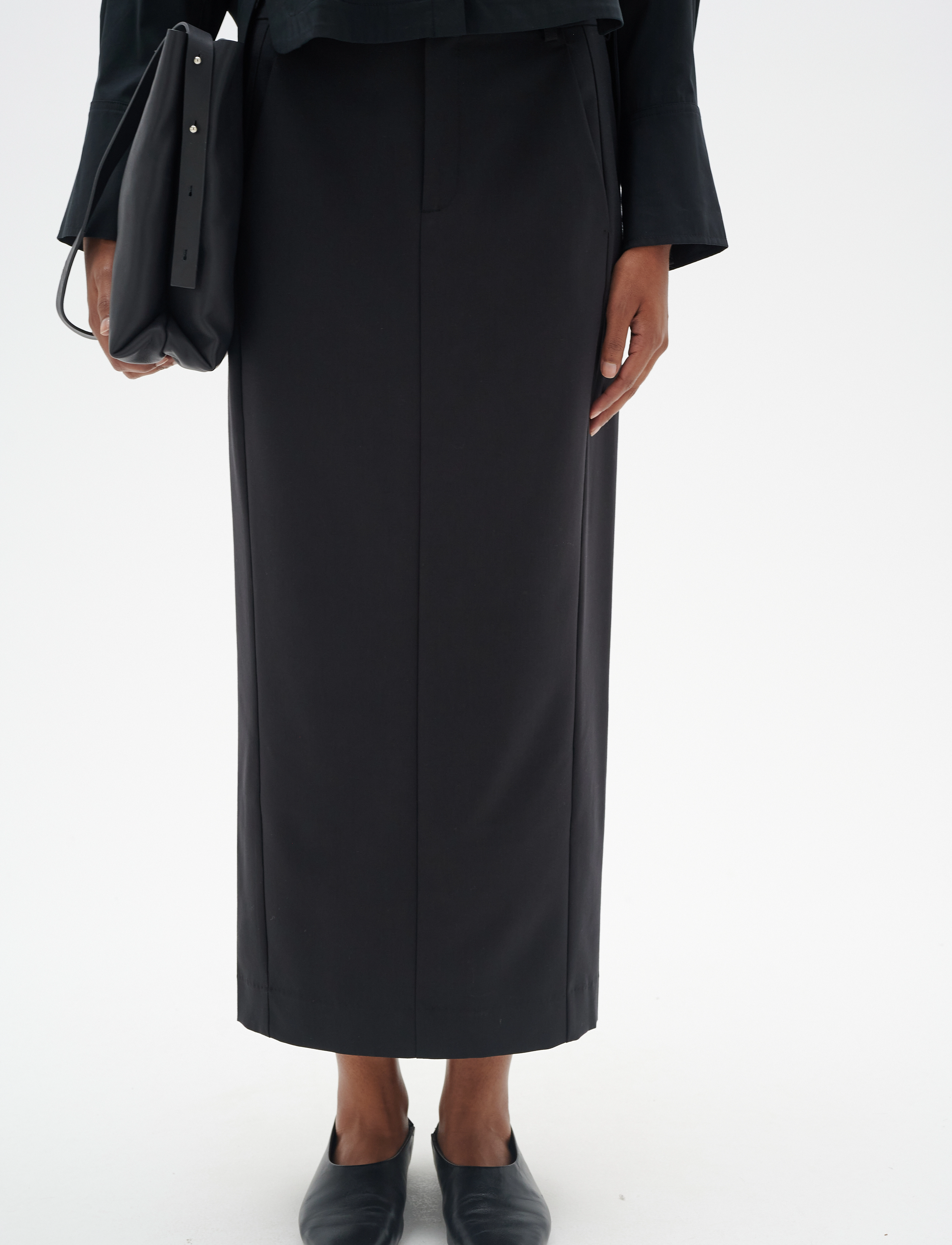 InWear NaxaIW Skirt - Nederdele - BLACK / black