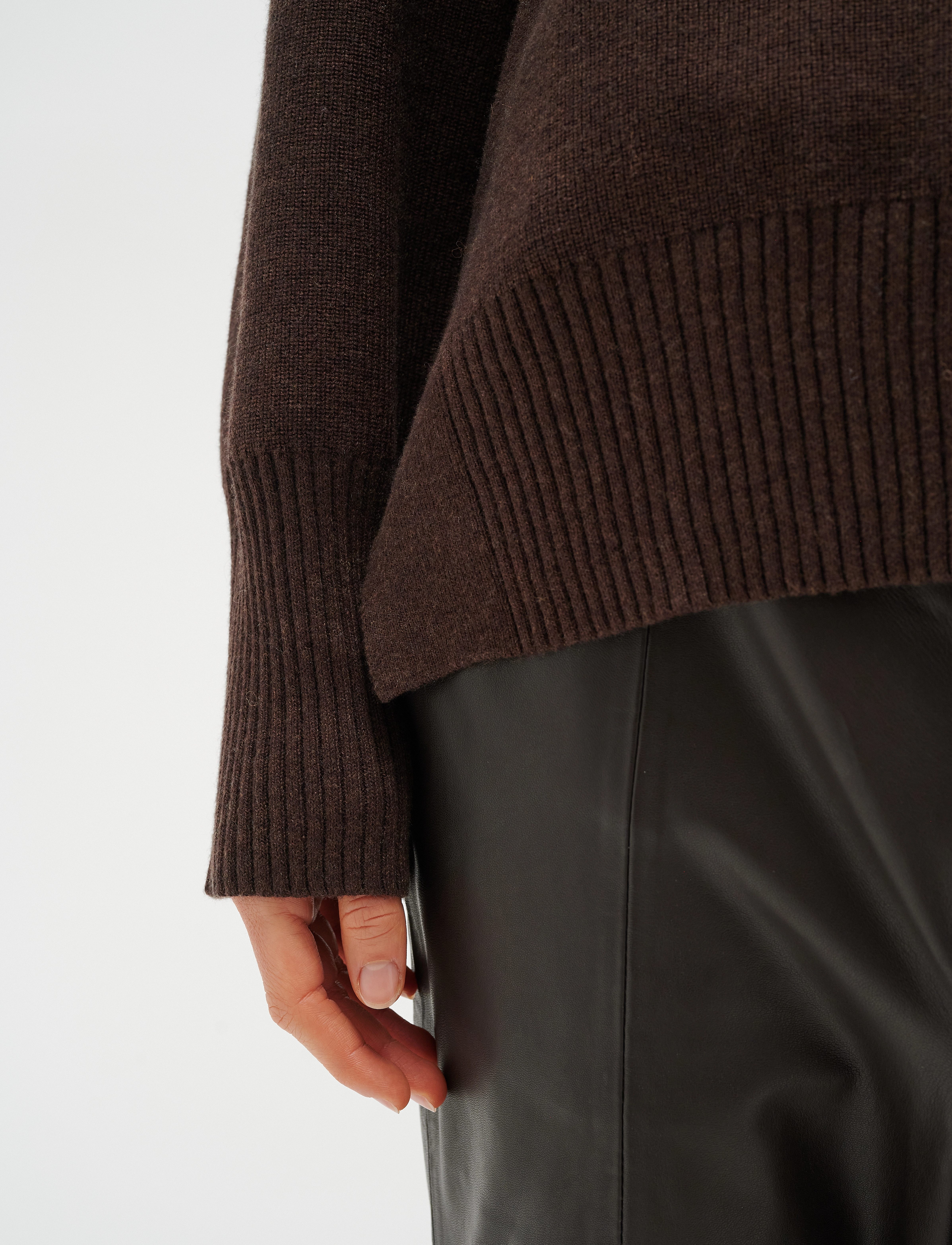 InWear - RudiIW Crew Neck - americano melange - 5