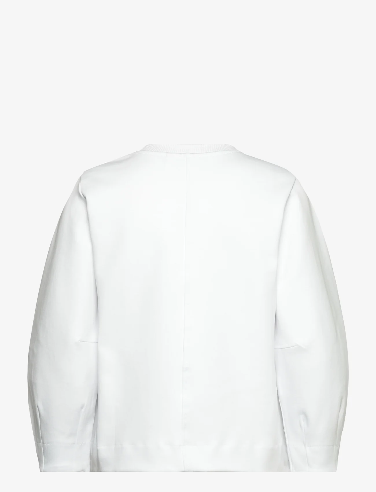 InWear - MarvinIW Cocoon Blouse - sweatshirts & kapuzenpullover - pure white - 1