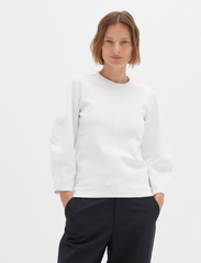 InWear - MarvinIW Cocoon Blouse - sweatshirts - pure white - 5
