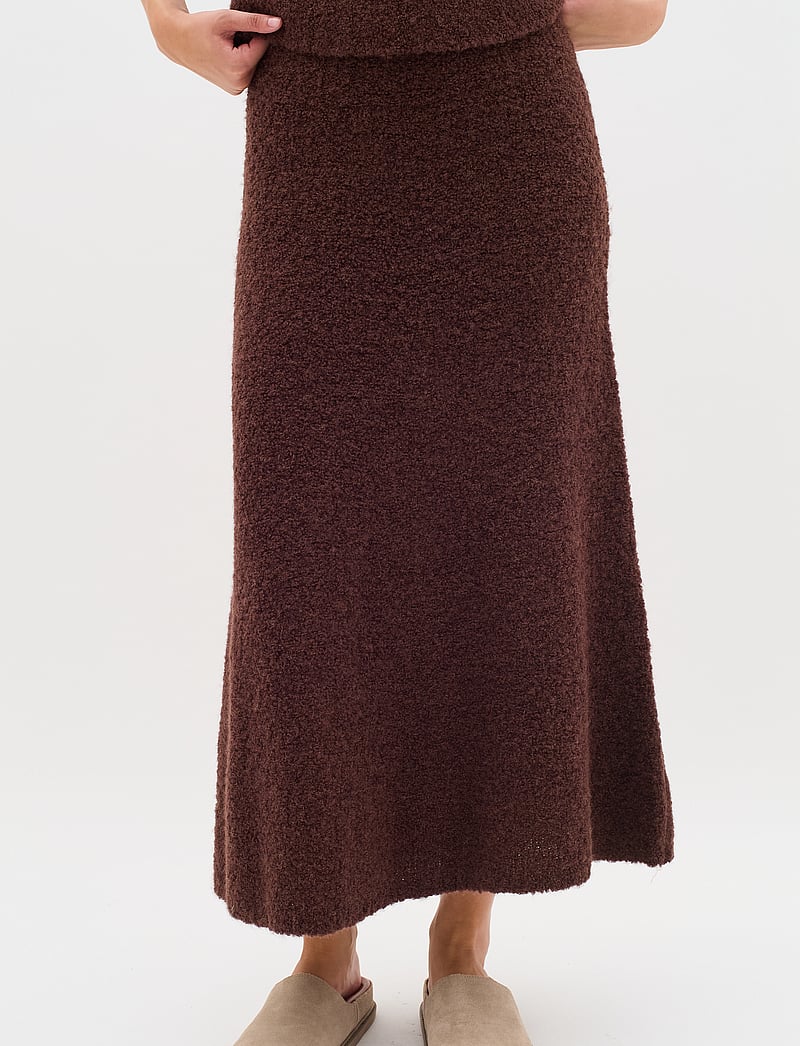InWear - RoccoIW Skirt - strikkede nederdele - brown puce - 0