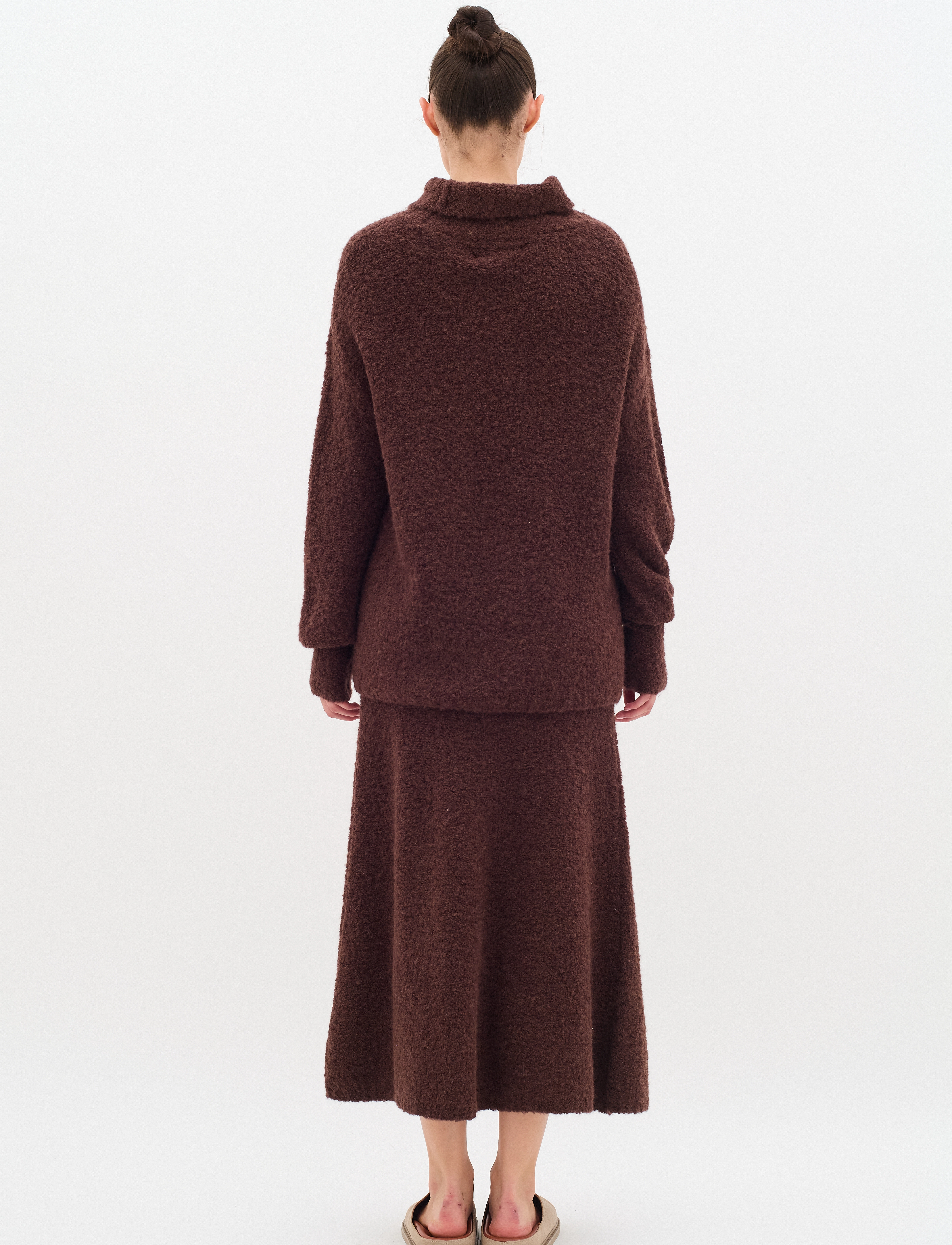 InWear - RoccoIW Skirt - strikkede nederdele - brown puce - 4