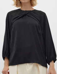 InWear - LitoIW Blouse - long-sleeved blouses - black - 5
