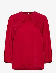 InWear - LitoIW Blouse - long-sleeved blouses - true red - 0
