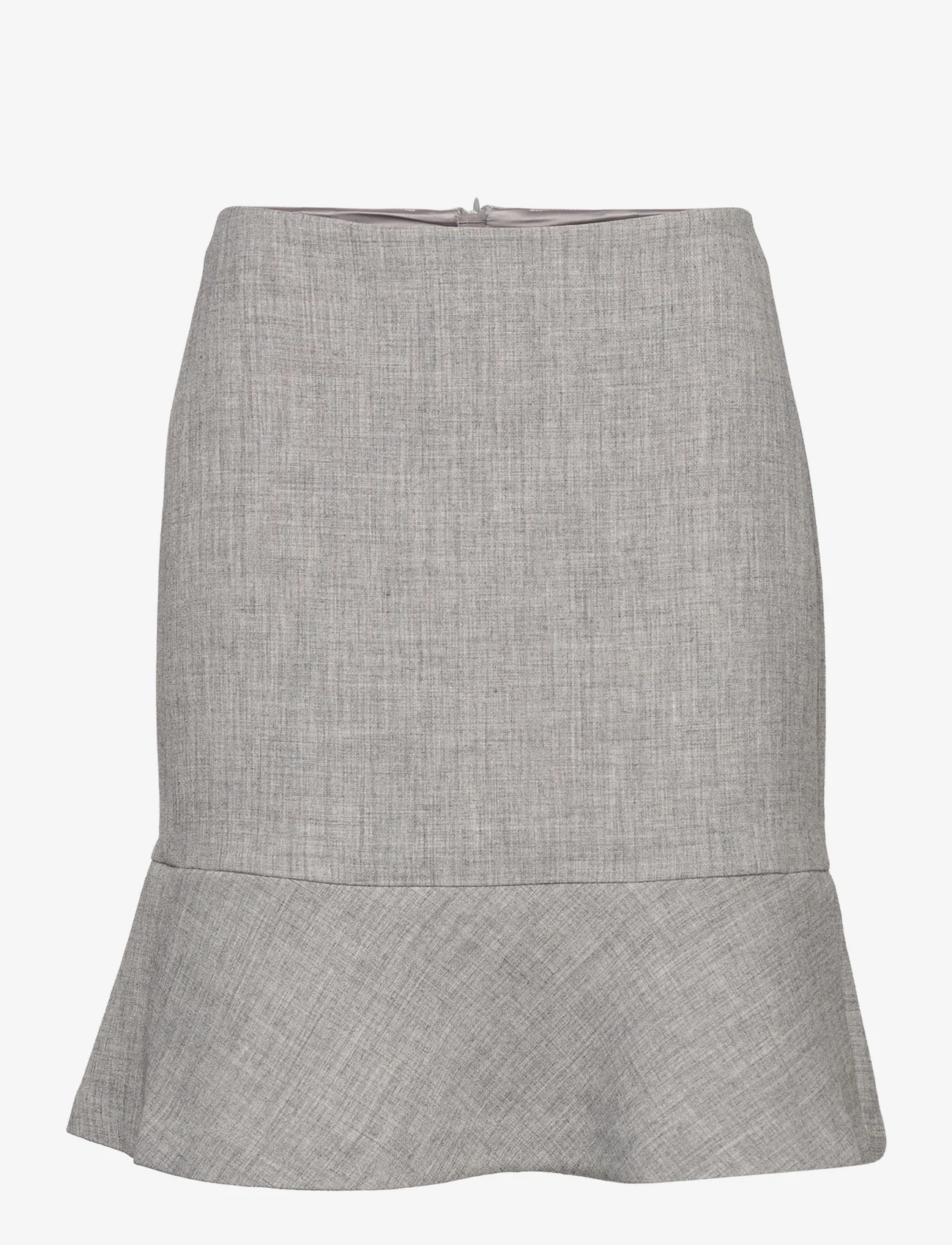 InWear - ZoieIW Skirt - korte nederdele - medium grey melange - 0