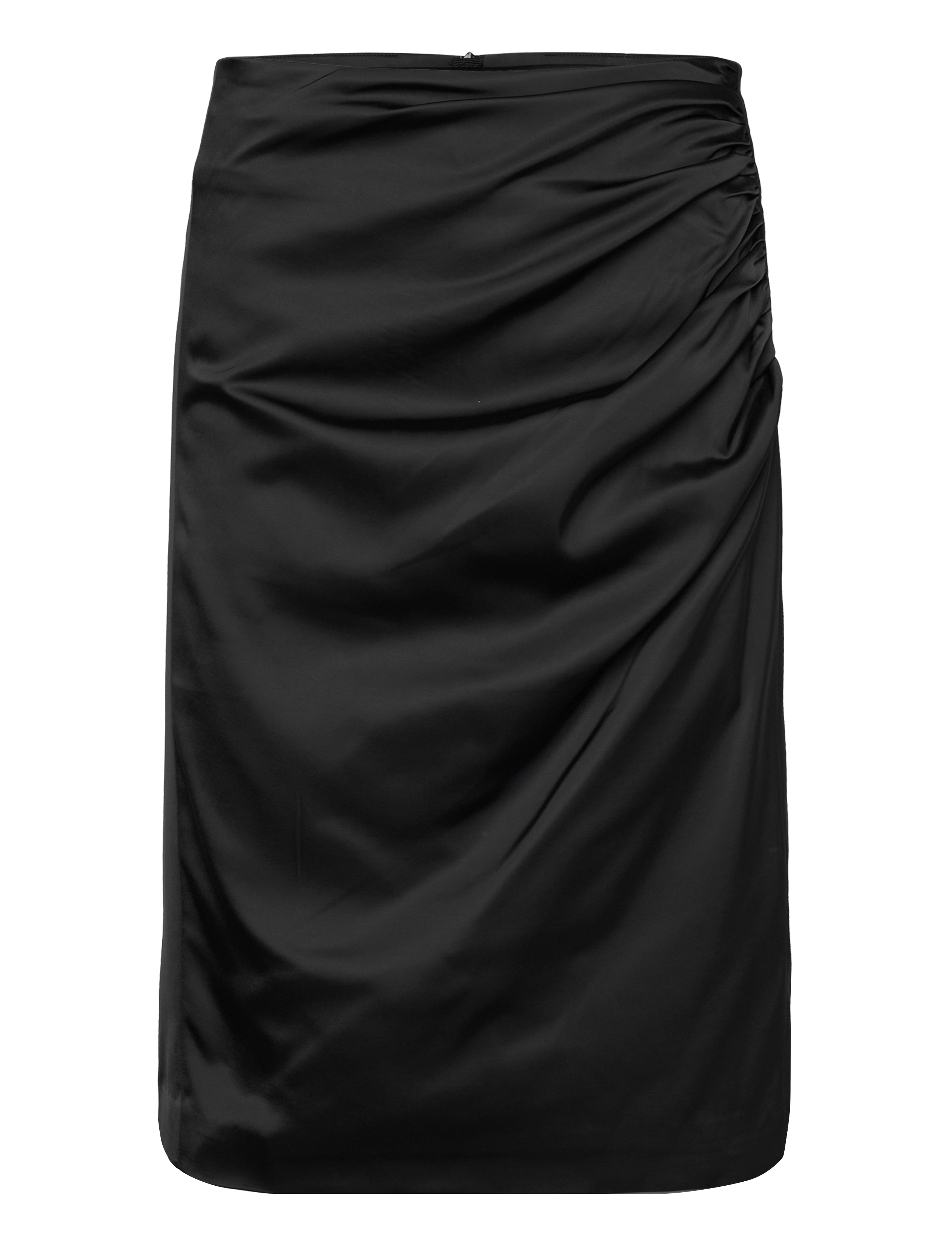 InWear ZilkyIW Drape Skirt - InWear - BLACK / black