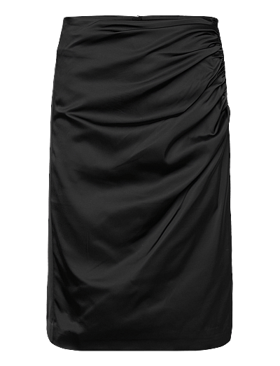 InWear ZilkyIW Drape Skirt - InWear - BLACK / black